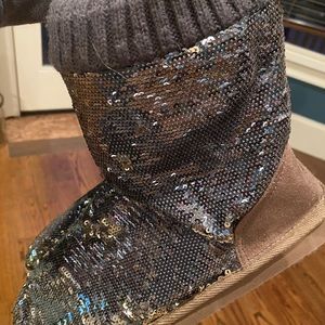 Sequin Indoor booties